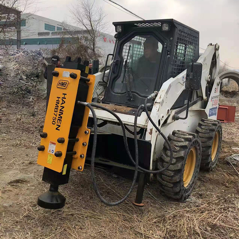 Fence hydraulic post pounder drivers for skid steer loader Featured Image