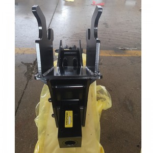 Cheap price excavator hydraulic post driver for skis steer loader